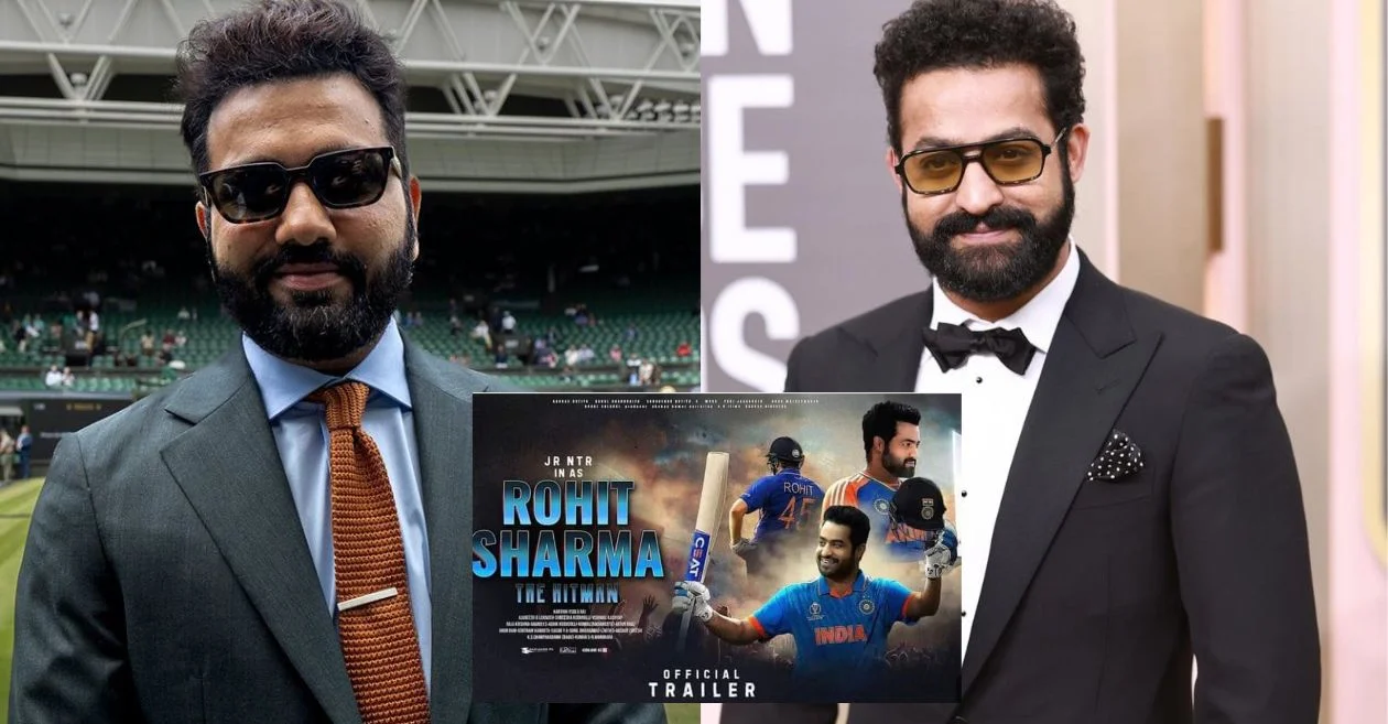 Is Jr NTR portraying Rohit Sharma in the Indian cricket team captain’s biopic? Poster goes viral