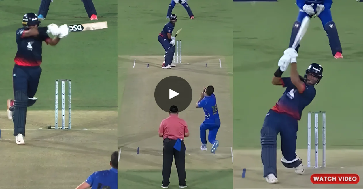 Rachin Ravindra stuns Trent Boult with forehand tennis strokes in MLC 2024