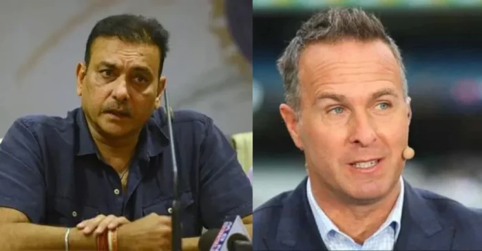 Ravi Shastri mercilessly roasts Michael Vaughan over India-oriented T20 World Cup scheduling remark