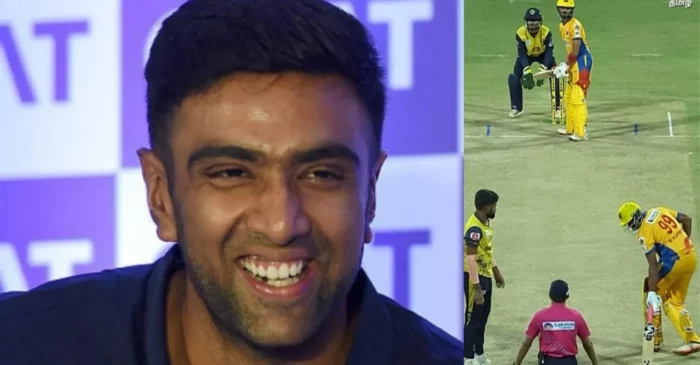 Ravichandran Ashwin reacts with a bold reply on the non-strikers’ run out scare in TNPL 2024