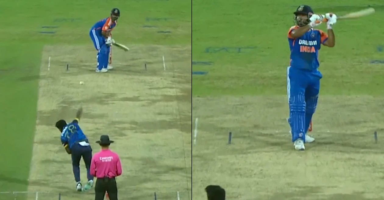 WATCH: Rishabh Pant pulls off MS Dhoni-esque helicopter shot as India dominate Sri Lanka in 1st T20I