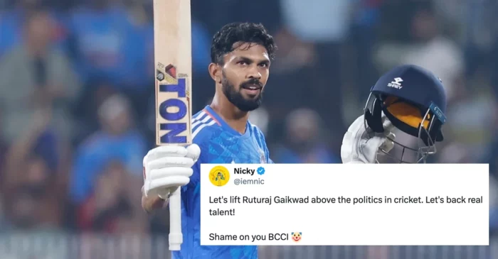 ‘Shame on you BCCI’: Fans slam selectors for dropping Ruturaj Gaikwad from India squad | SL vs IND 2024