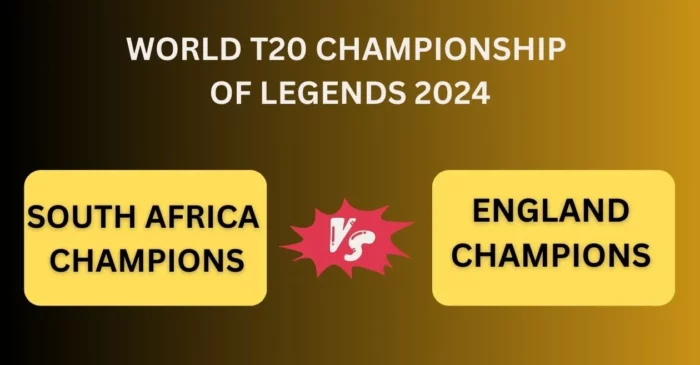 SAC vs EDC, World T20 Championship of Legends 2024: Match Prediction, Dream11 Team, Fantasy Tips & Pitch Report | South Africa Champions vs England Champions