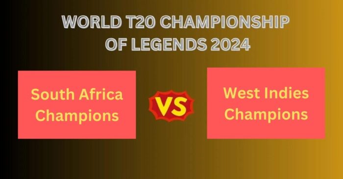 SAC vs WIC, World T20 Championship of Legends 2024: Match Prediction, Dream11 Team, Fantasy Tips & Pitch Report | South Africa Champions vs West Indies Champions