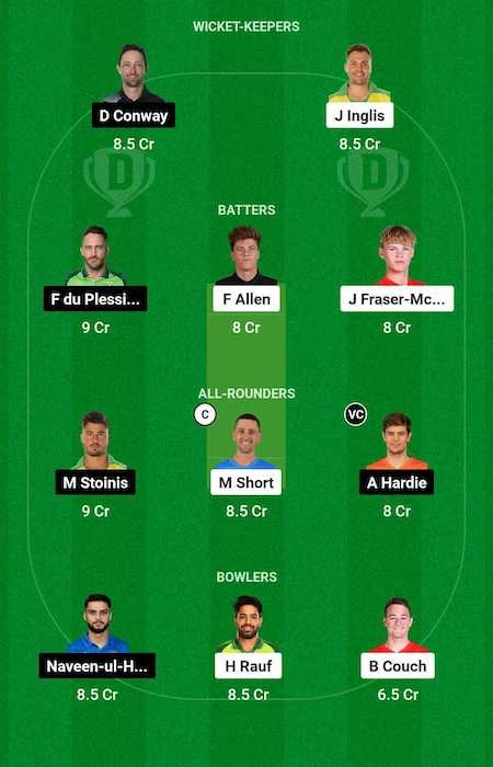 SF vs TEX Dream11 Team for today's match (July 10)