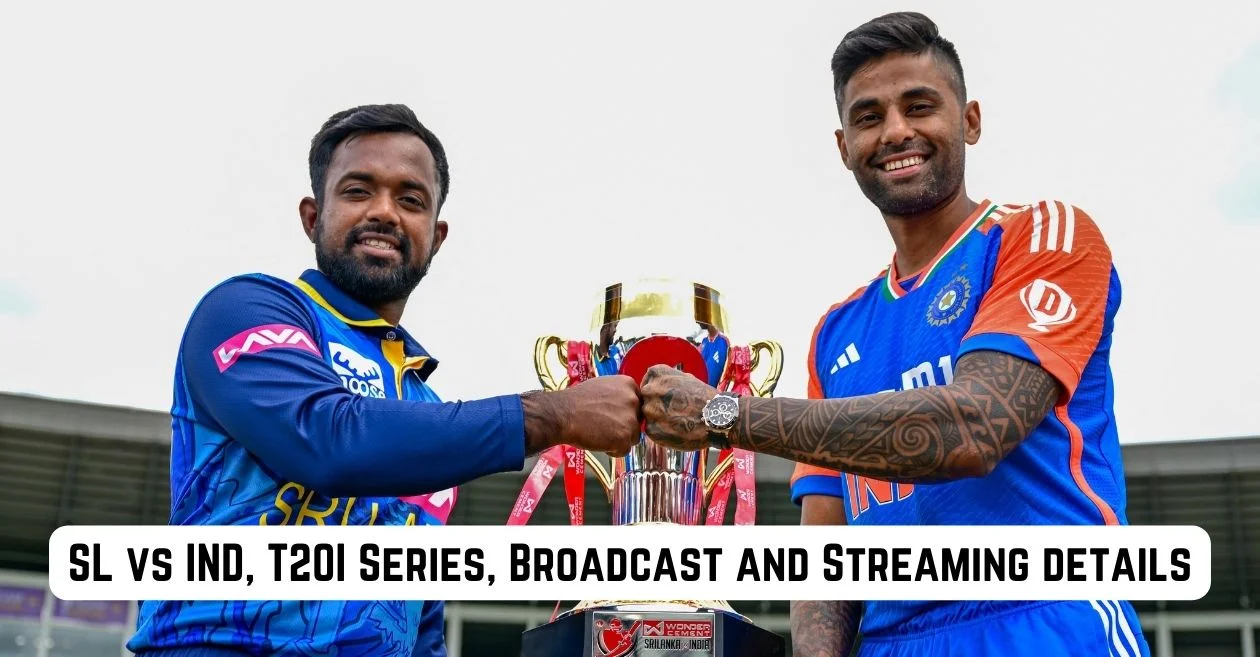 SL vs IND 2024 T20I Series: Broadcast and Streaming Info