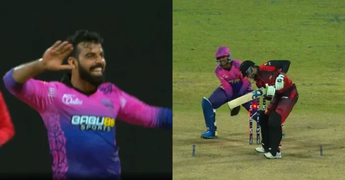 WATCH: Shadab Khan picks up a hat-trick against Kandy Falcons in LPL 2024