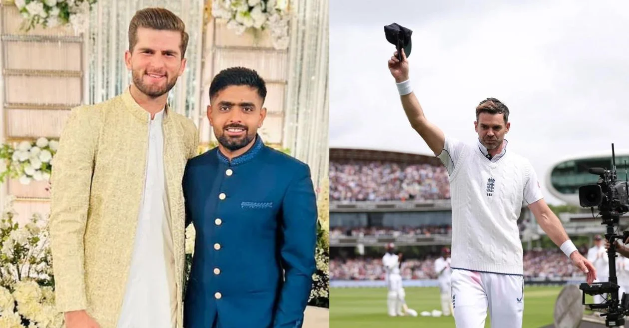 Pakistan’s Babar Azam, Shaheen Afridi lengthen heartfelt regards to James Anderson on his retirement