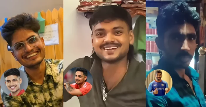 A hilarious video clip of Shubman Gill, Ishan Kishan and Jasprit Bumrah lookalikes goes viral