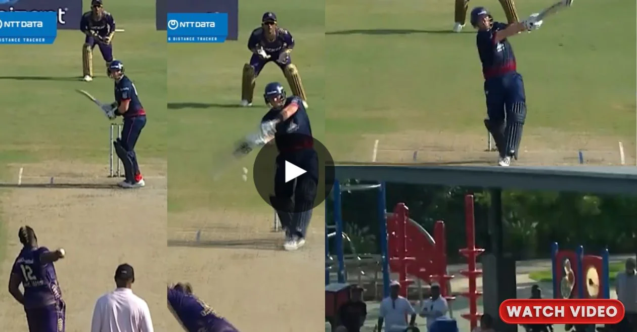 WATCH: Steve Smith’s massive six off Andre Russell in MLC 2024