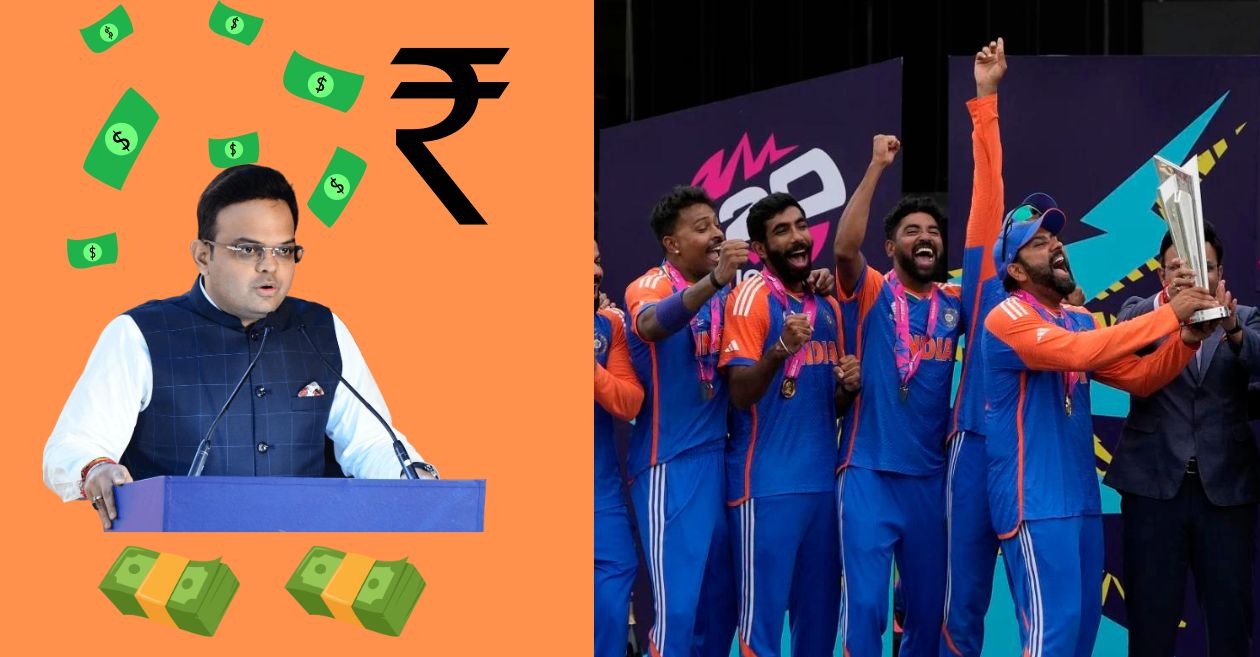 Prize Money announced by Jay Shah for team India