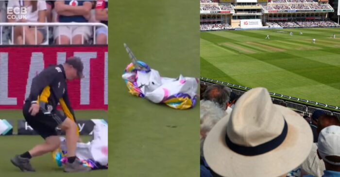 WATCH: When ‘Unicorn Balloon’ interrupted England vs West Indies second Test at Trent Bridge