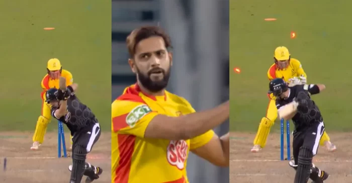 WATCH: Imad Wasim shatters Jamie Overton’s stumps with a beauty in The Hundred Men’s 2024