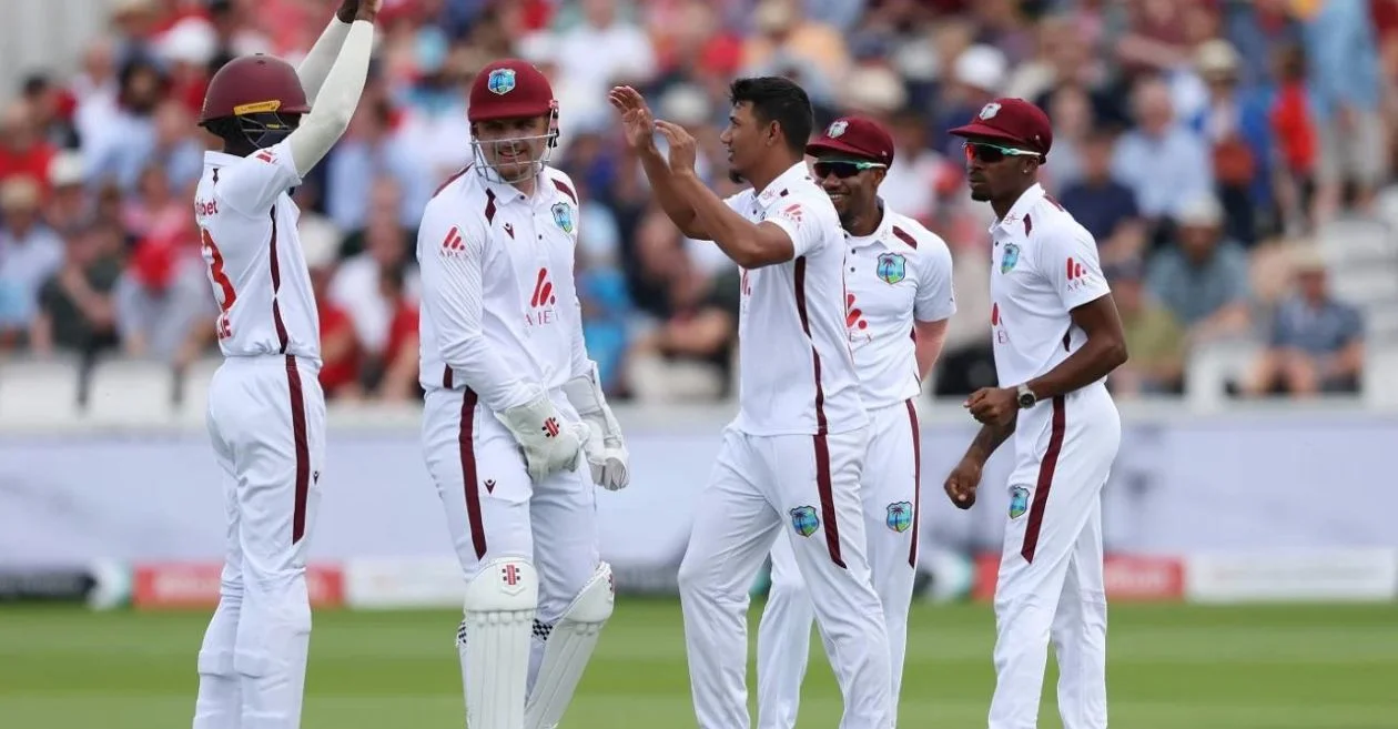 West Indies announce playing XI for the second Test