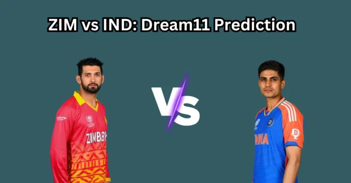 ZIM vs IND 2024, 1st T20I: Match Prediction, Dream11 Team, Fantasy Tips & Pitch Report | Zimbabwe vs India