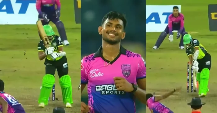 WATCH: Matheesha Pathirana steals the show with successive yorkers in GAM vs CLS clash of LPL 2024