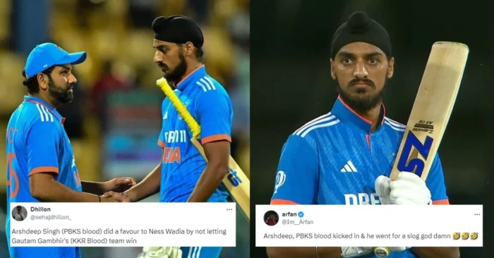 SL vs IND: Fans mercilessly troll Arshdeep Singh for his blunder in the first ODI