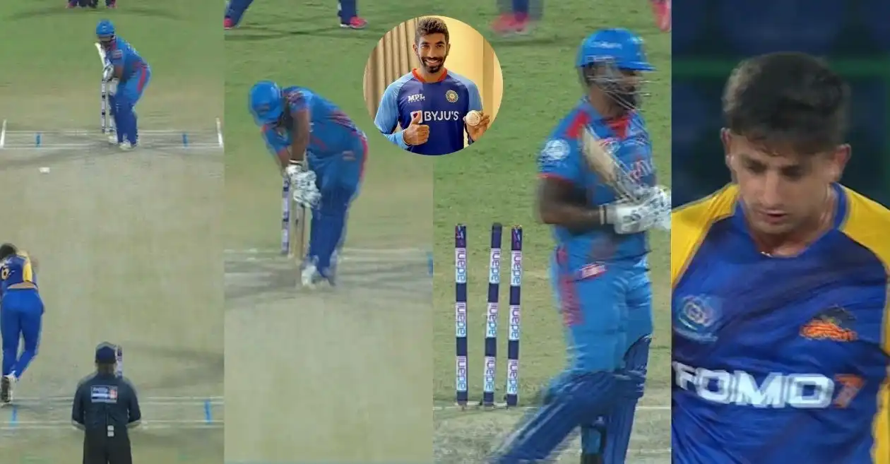 WATCH: Ayush Singh Thakur channels his inner Jasprit Bumrah to dismiss Sarthak Ranjan with a brilliant yorker in DPL T20 2024