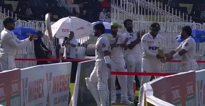 WATCH: Babar Azam and Mohammad Rizwan shares a heartwarming moment after Pakistan’s dominant display against Bangladesh on Day 2 of first Test