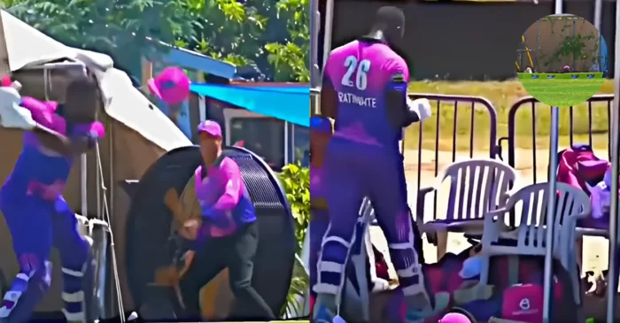 WATCH: Carlos Brathwaite’s helmet-toss drama captivates fans in Max 60 Caribbean 2024