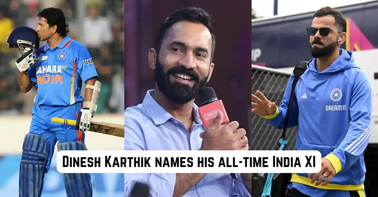 Dinesh Karthik names his all-time India XI