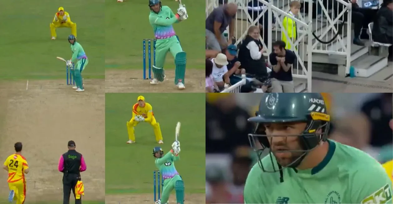 The Hundred 2024 [WATCH]: Donovan Ferreira demolishes Ed Gregory with 3 consecutive sixes