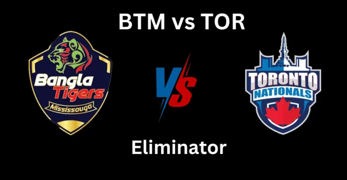 BTM vs TOR, Eliminator: Match Prediction, Dream11 Team, Fantasy Tips and Pitch Report | Global T20 Canada 2024 Eliminator, Bangla Tigers Mississauga vs Toronto Nationals