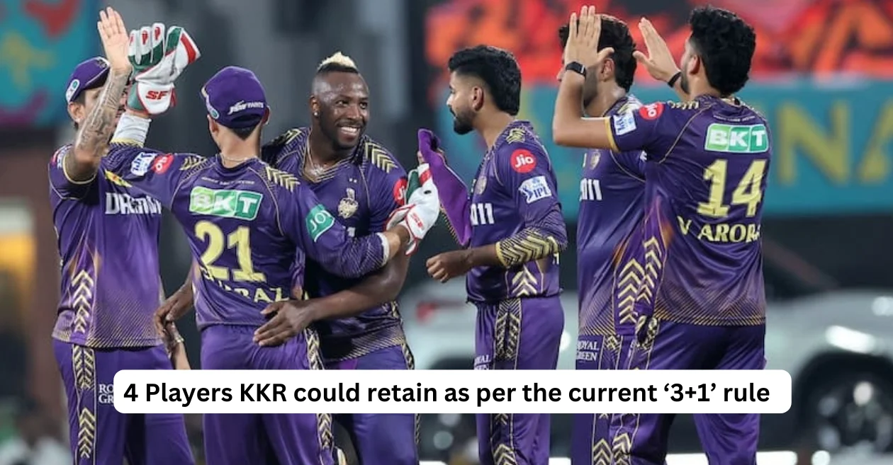 IPL 2025 Public sale: 4 Gamers KKR can retain as per the present ‘3+1’ rule