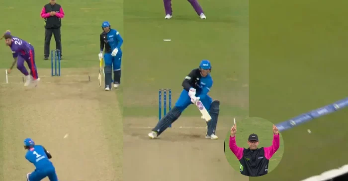 WATCH: Keaton Jennings delivers spectacular scoop off Reece Topley in The Hundred 2024