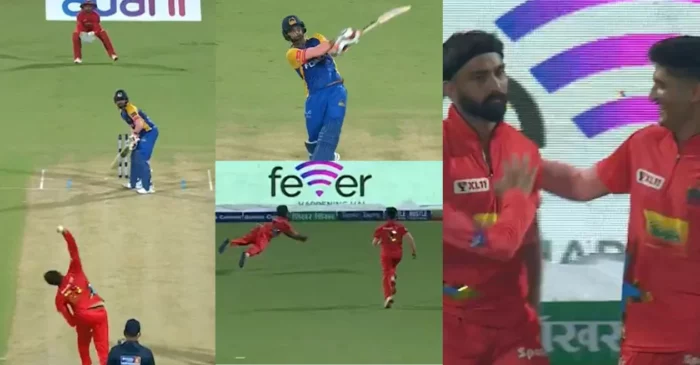 WATCH: Kunwar Bhiduri’s unbelievable catch to see-off Manjeet in the Delhi Premier League T20 2024