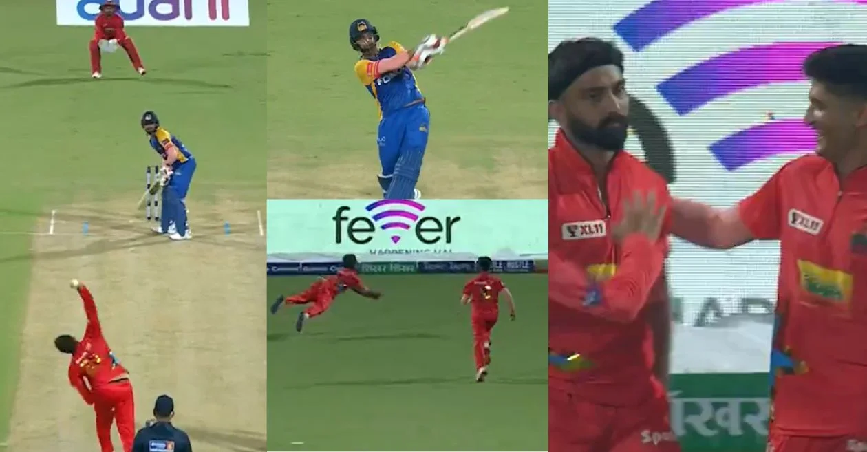 WATCH: Kunwar Bhiduri’s unbelievable catch to see-off Manjeet in the Delhi Premier League T20 2024