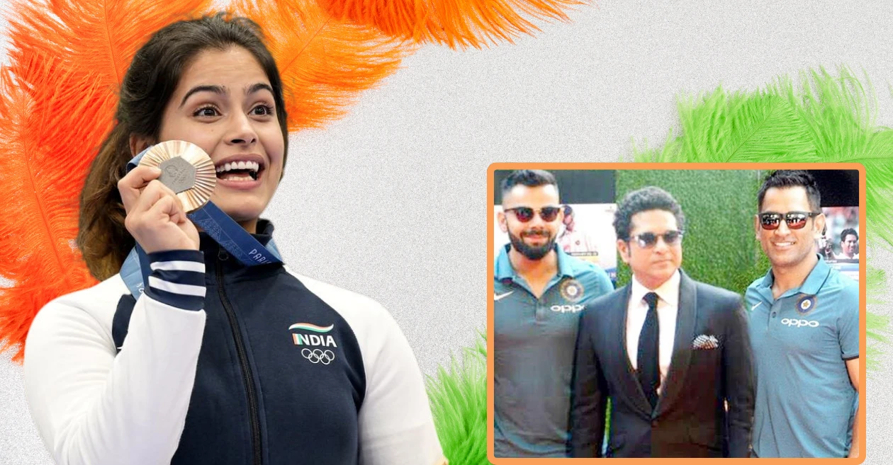 Olympic medalist Manu Bhaker expresses respect for Sachin Tendulkar, Virat Kohli and MS Dhoni