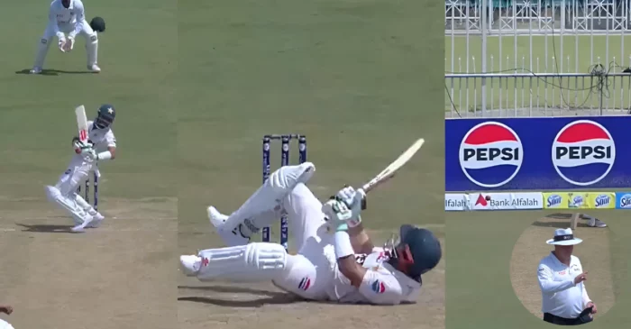 PAK vs BAN [WATCH]: Mohammad Rizwan pulls off an outrageous shot for a boundary on Day 2 of first Test