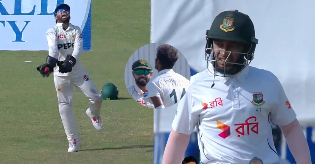 WATCH: Mohammed Rizwan roars, Babar Azam celebrates like a child as Mushfiqur Rahim falls in need of a double century | PAK vs SL 2024, 1st Take a look at