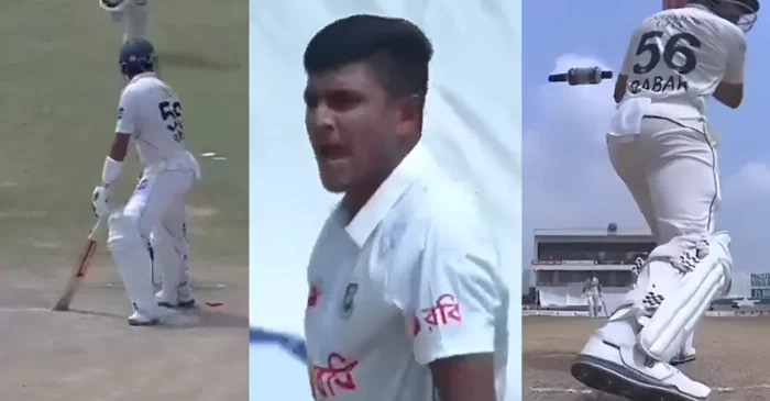 PAK vs BAN [WATCH]: Nahid Rana dismisses Babar Azam with his epic delivery on Day 5 of first Test