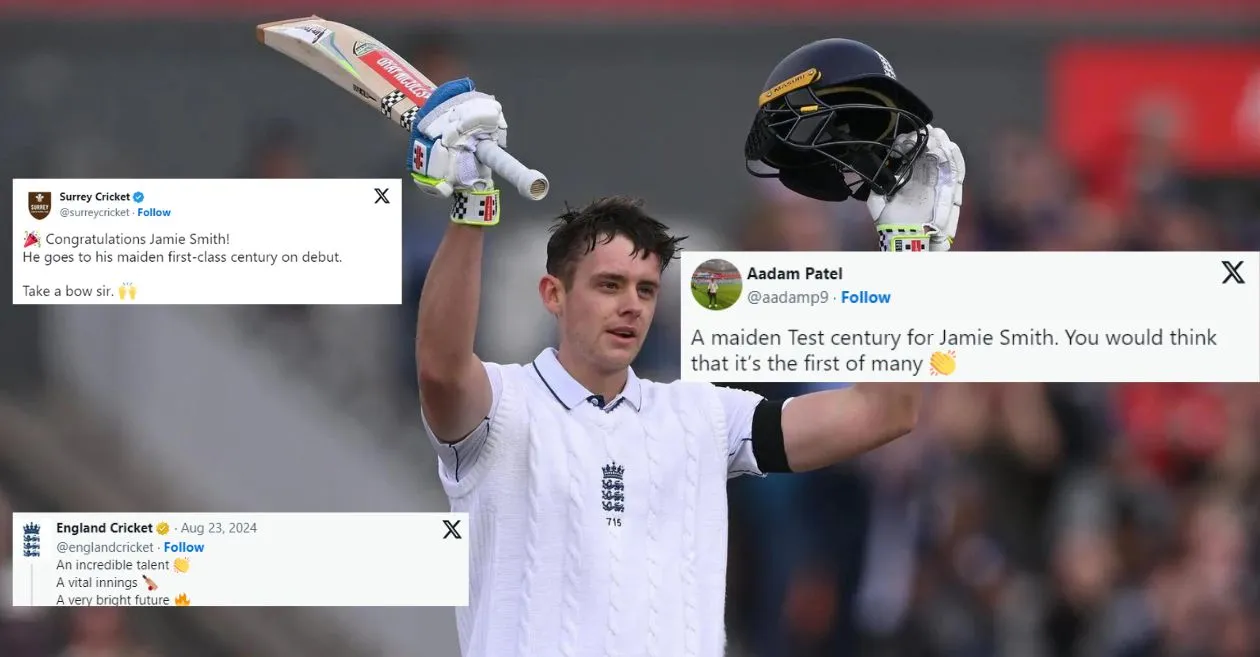 ENG vs SL: Netizens celebrate as Jamie Smith smashes his maiden Test ton for England on Day 3 of the 1st Test