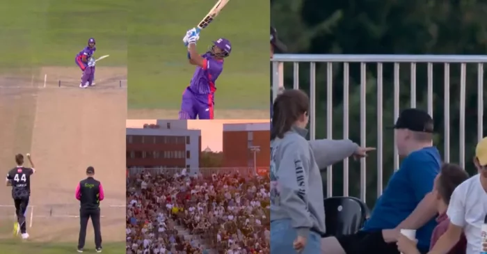 WATCH: Nicholas Pooran launches a massive 113-meter six out of the park in The Hundred 2024