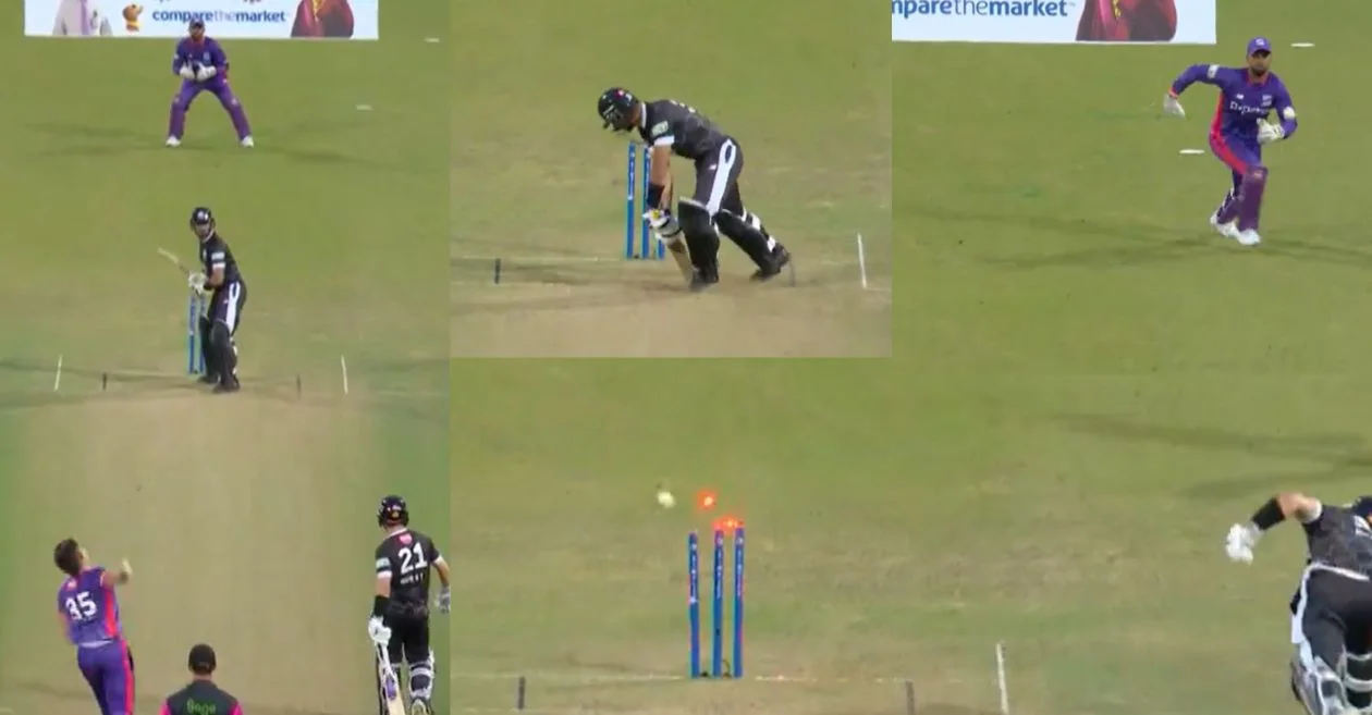 WATCH: Nicholas Pooran hits the bulls eye to run out Matthew Hurst in The Hundred 2024