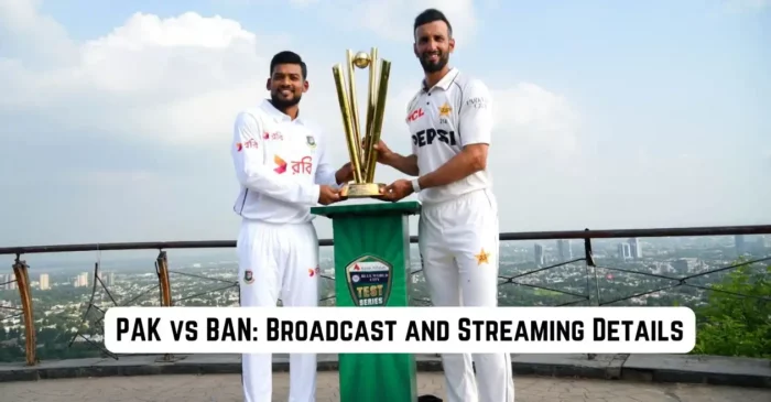 PAK vs BAN 2024, Test series: Broadcast, Live Streaming details – When and Where to watch in Pakistan, USA and Bangladesh