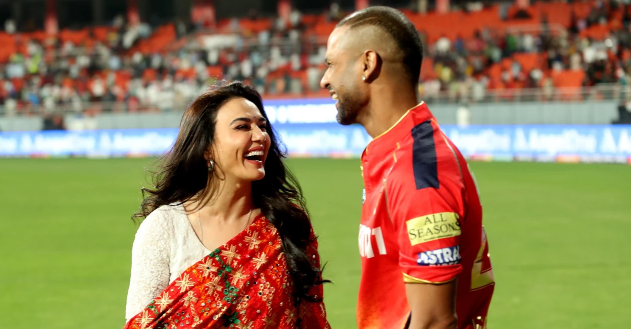 Preity Zinta, Shikhar Dhawan