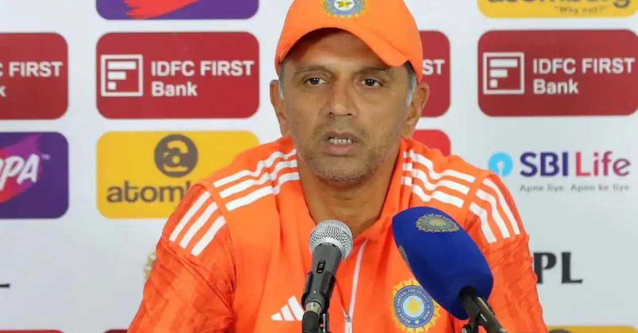 Rahul Dravid on the lowest point of his coaching career