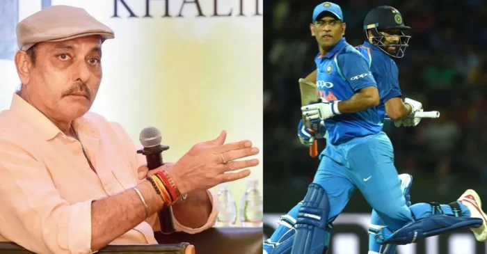 Rohit Sharma or MS Dhoni? Ravi Shastri opines on who’s the better white-ball skipper for India