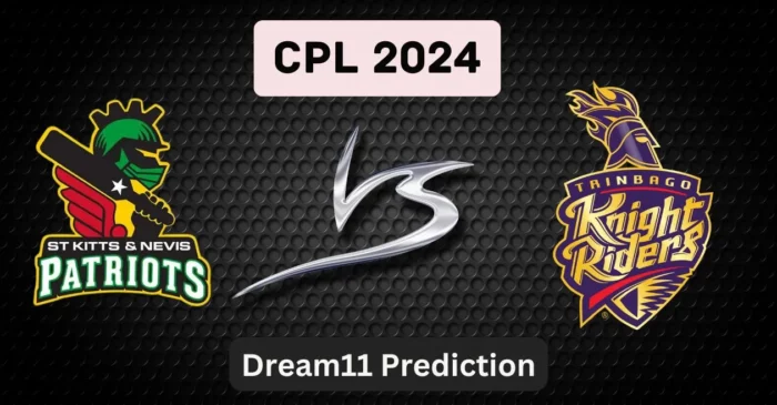 SKN vs TKR, CPL 2024: Match Prediction, Dream11 Team, Fantasy Tips & Pitch Report | St. Kitts & Nevis Patriots vs Trinbago Knight Riders