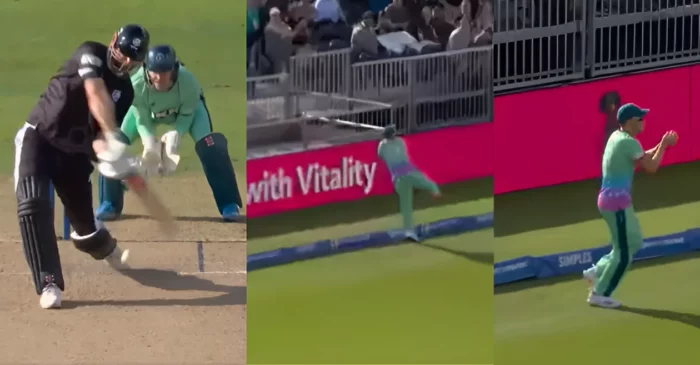 WATCH: Sam Curran’s breathtaking catch of Paul Walter in a last ball-thriller at The Hundred 2024