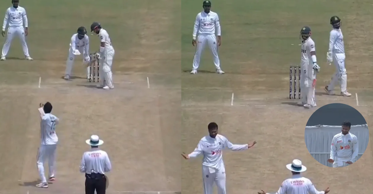 PAK vs BAN [WATCH]: Shakib Al Hasan’s outburst sparks controversy on the Day 5 of first Test