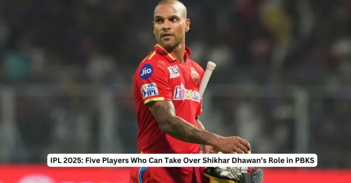 IPL 2025: 5 players who can replace Shikhar Dhawan in Punjab Kings (PBKS)