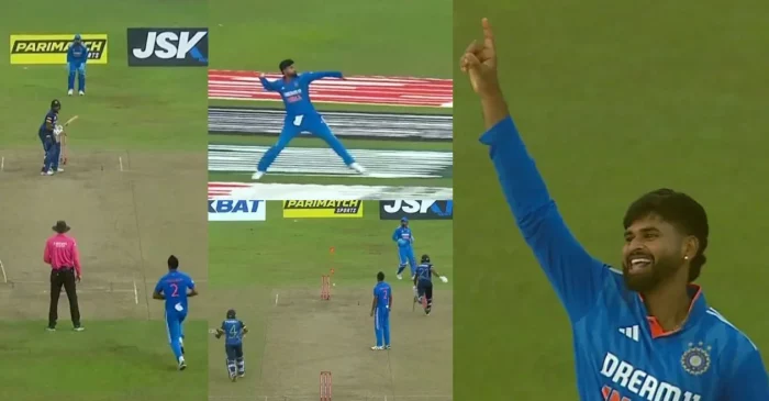 SL vs IND [WATCH]: Shreyas Iyer’s superb reflexes lead to Kamindu Mendis’s run out in 2nd ODI