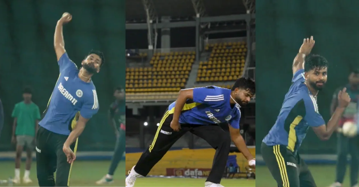 WATCH: Shreyas Iyer shows off his spin bowling skills ahead of the ODI series against Sri Lanka