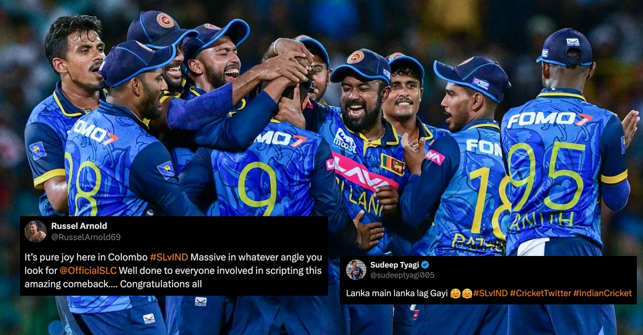 Netizens go wild as Sri Lanka ends a 27-year old drought with ODI series win over India