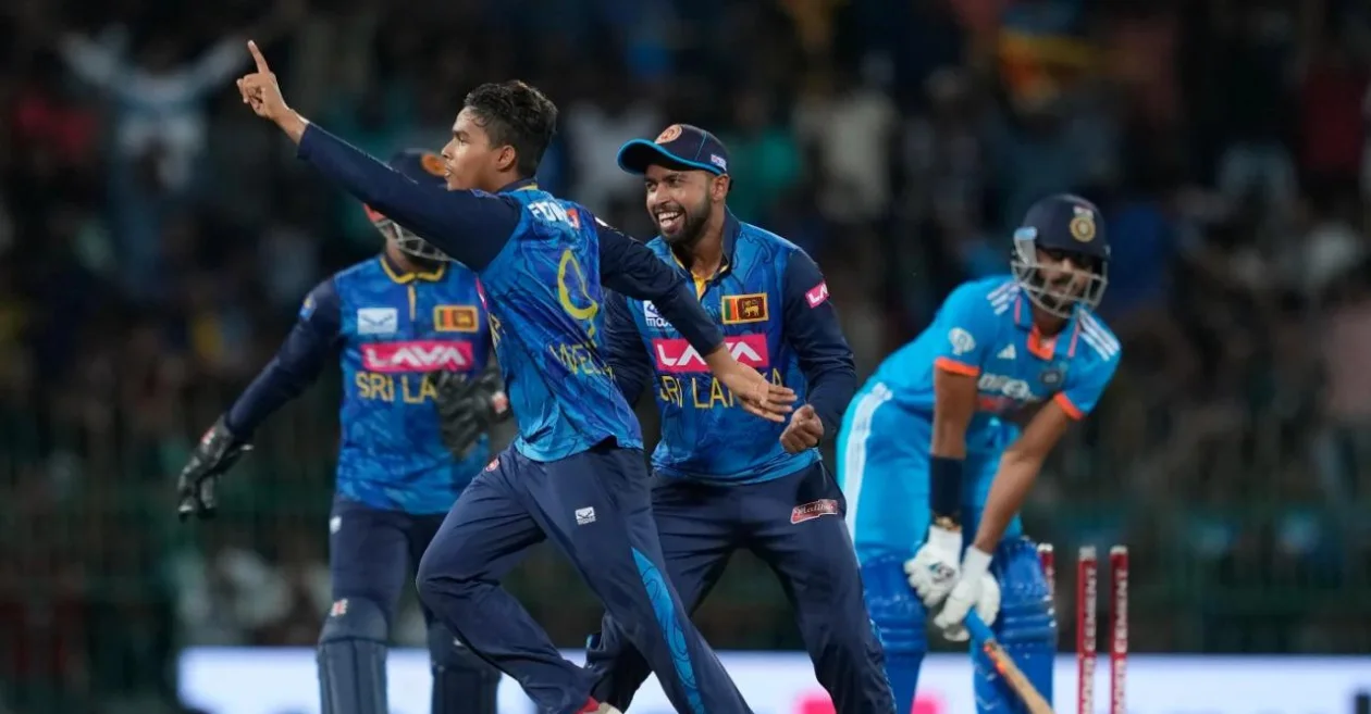 Top 5 lowest team totals by India against Sri Lanka in ODIs